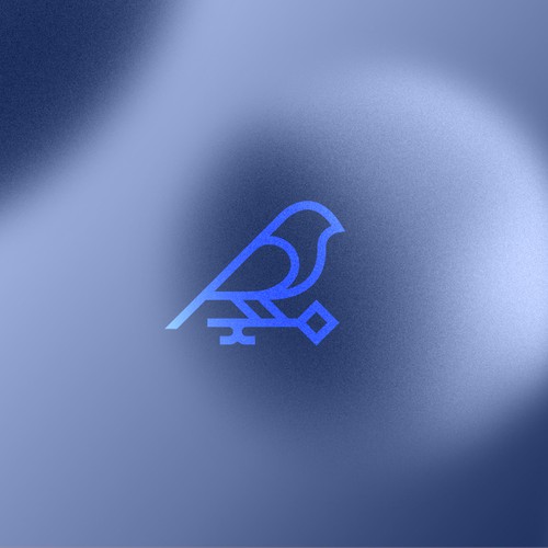 Bird + key logo