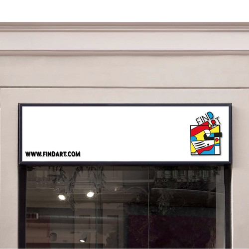 A logo design for an Art Shop