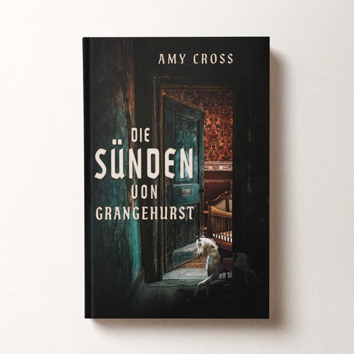 Die Sünden von Grangehurst — Gothic Horror Book Cover