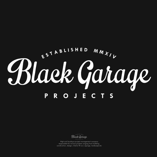 Black garage projects