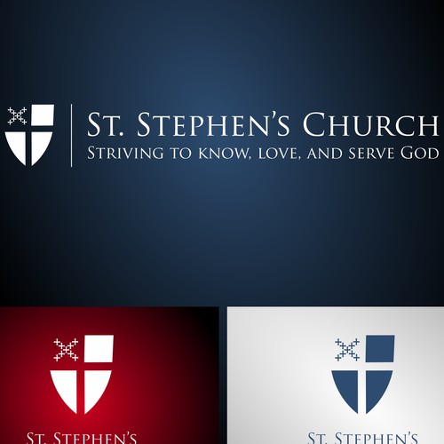 Winning design in a Church Logo contest