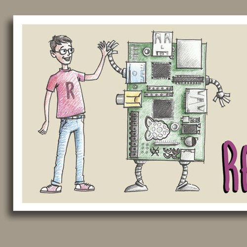 New illustration or graphics wanted for Raspberry Pi Guy