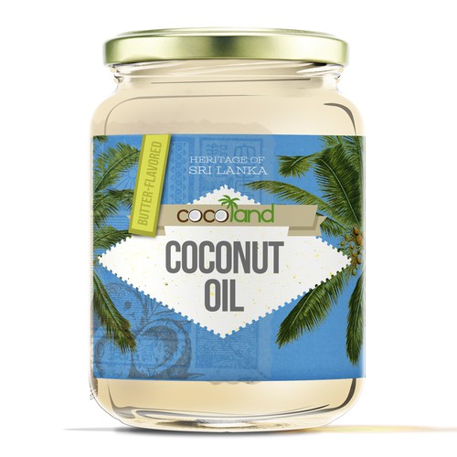 Coconut Oil Label
