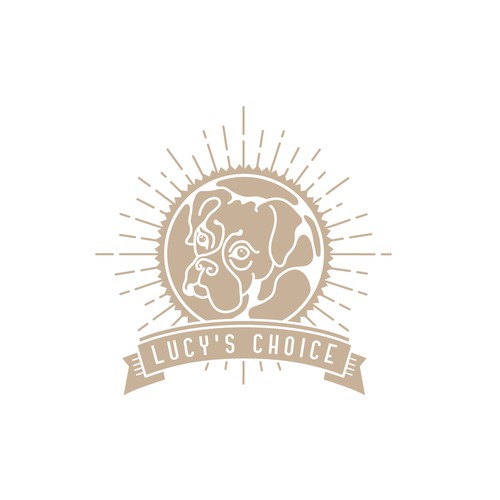 Bold logo for pet care products.