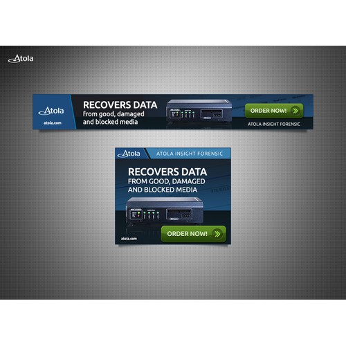 Banner Ads Design - Atola Data Recovery