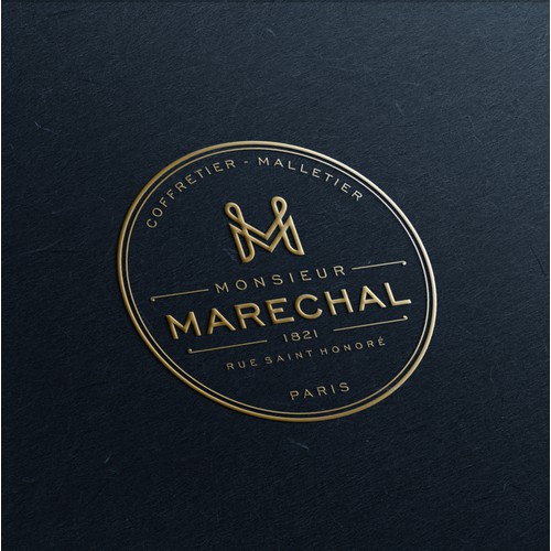 monogram logo for luxury brand