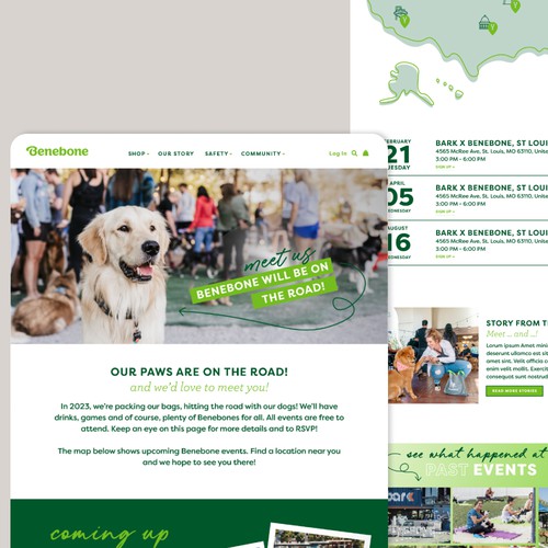 Benebone website redesign