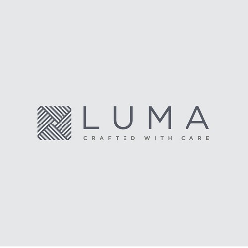 Create a luxurious new logo for LUMA