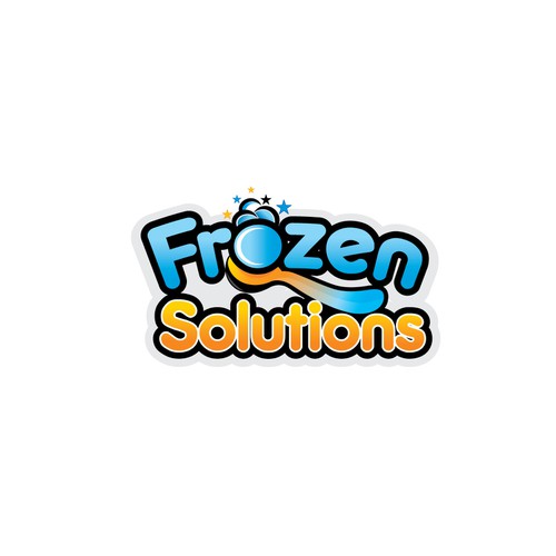  A logo for ice cream supply company