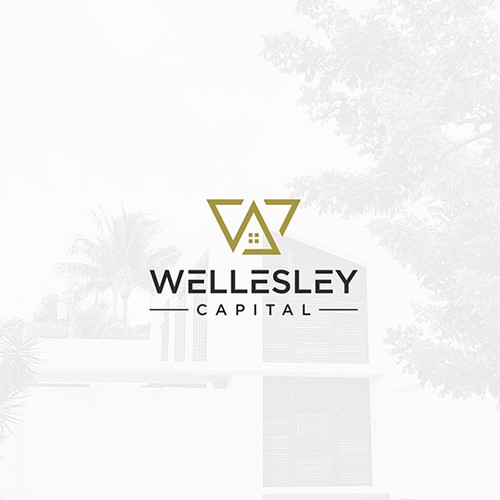 Elegant real estate logo design.