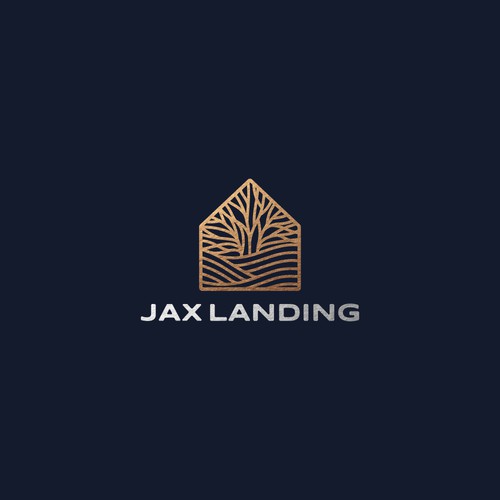 Jax Landing Neighborhood Logo Design
