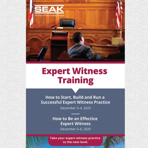 Expert Witness Training