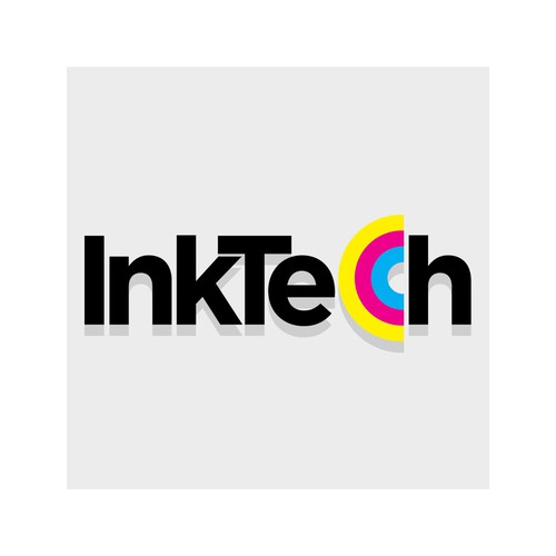 InkTech logo design, alt 02