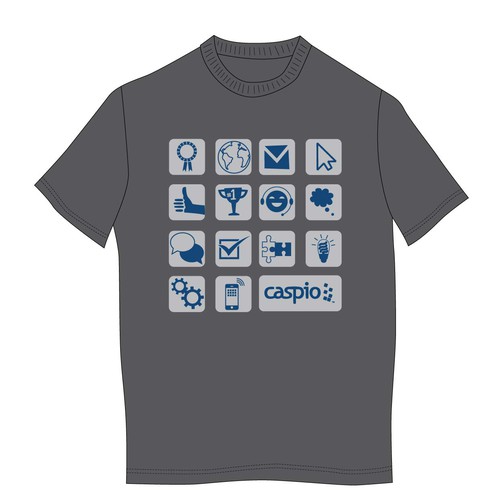 Caspio winning T shirt design