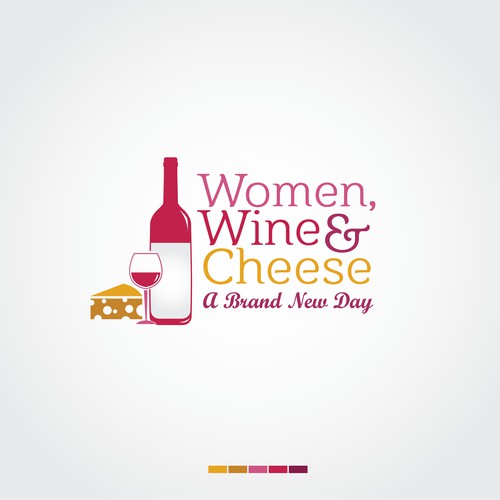 Create an inspirational logo for an ANNUAL CHARITY WINE EVENT!