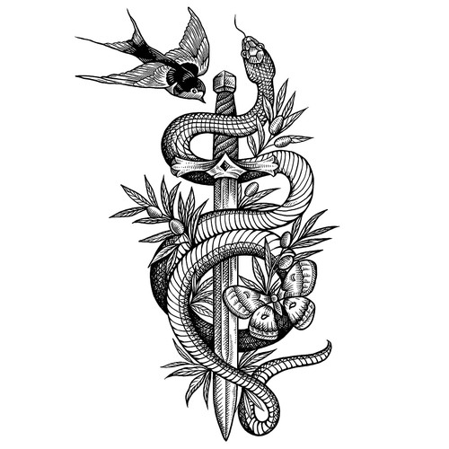 Forearm Tattoo Layout