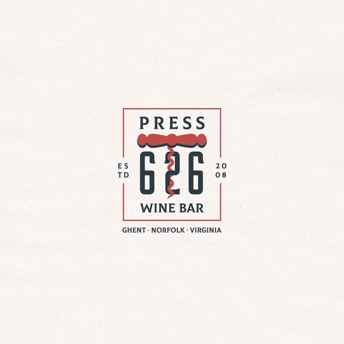Logo for a wine bar 