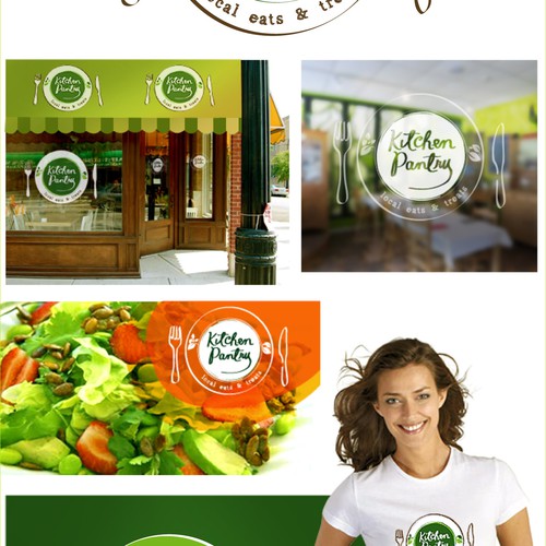 Create an eye catching identity for our organic cafe