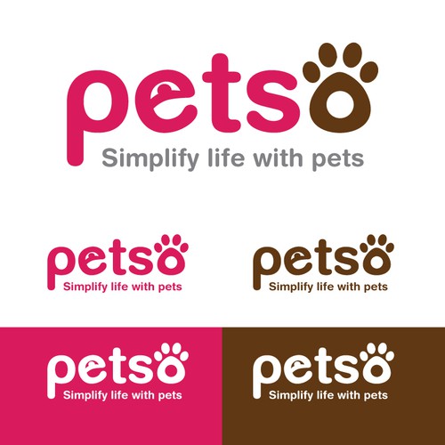 logo for a company who create pet solutions