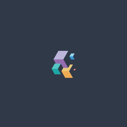Minimal & Isometric Logo Design