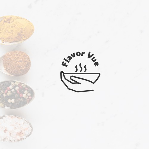 Logo Design for Flavor Vue