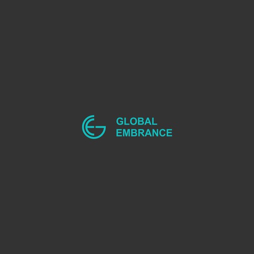 logo concept for global embrace