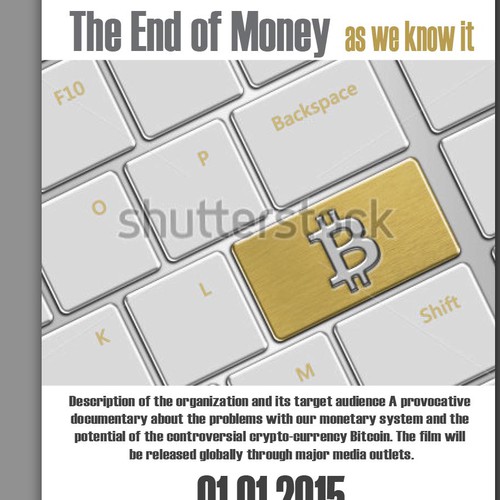 Poster Design for International Documentary about Bitcoin