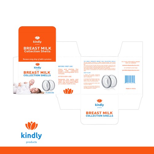 Breast Milk Box design