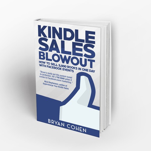 Book cover design for non-fiction author marketing book