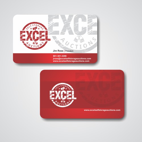 business card for Excel