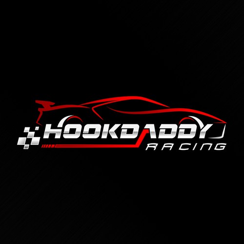 Creative logo for Hookdaddy Racing
