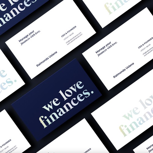 we love finances - full branding & advertising