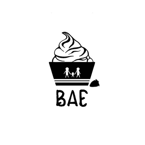 Bae Soft Serve Logo