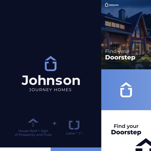 Johnson Journey Homes - Logo Design Process