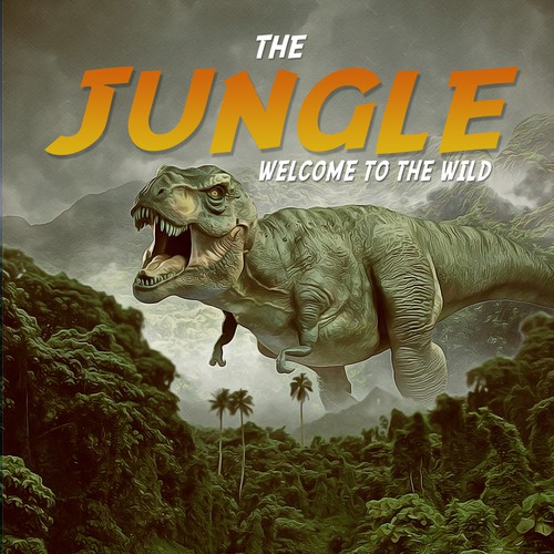 Book cover design "The Jungle".