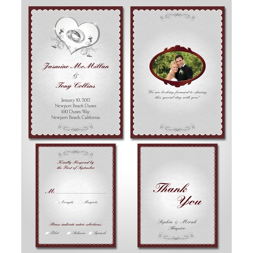 Wedding Stationery Set