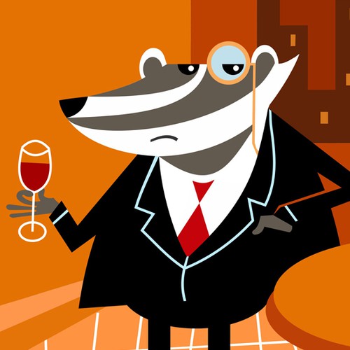 illustration for Wine Badger