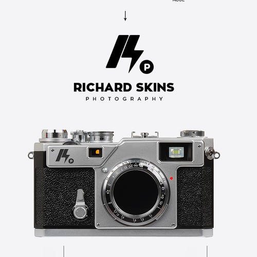 Create a fresh and striking brand identity for Richard Skins Photography