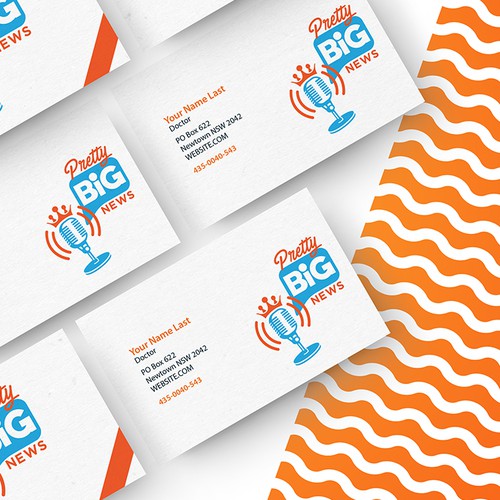 Pretty Big News – Bold & Playful Brand Identity Design