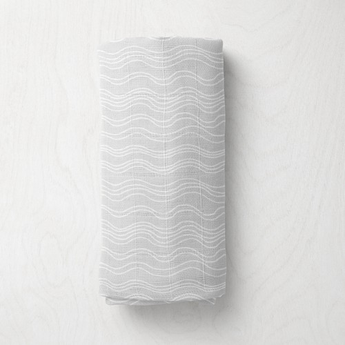 Unisex  abstract baby swaddle pattern