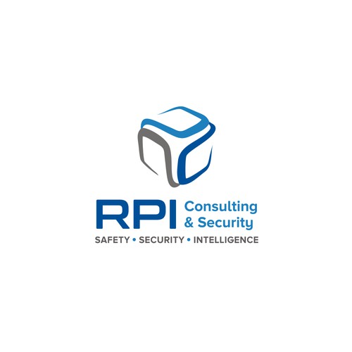 RPI Consulting and Security logo design