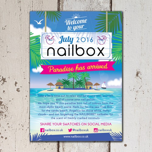Postcard for 'nailbox' 