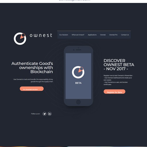 Ownest logo design