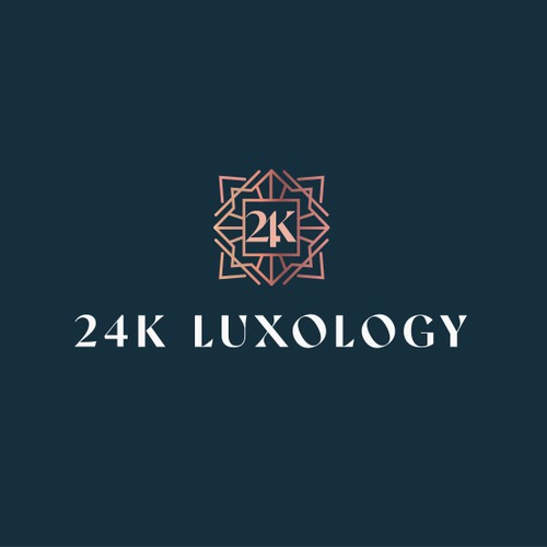 Luxurious art deco logo