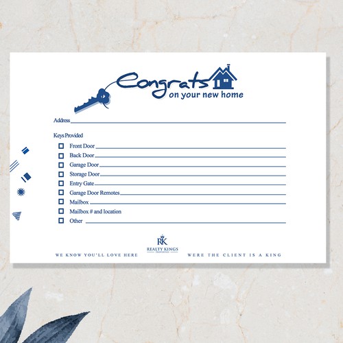 Envelope Design