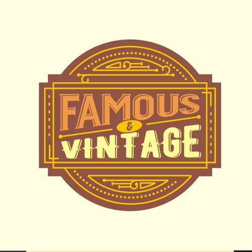 Sophisticated Vintage Logo for a Company in Entertainment & Arts Business