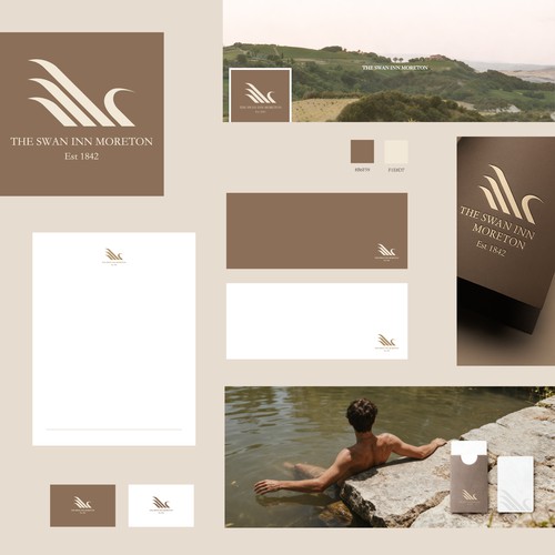 The Swan Inn Moreton — Cotswold Countryside Heritage Branding