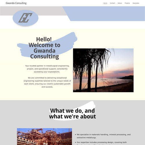 Gwanda Consulting SEO Design