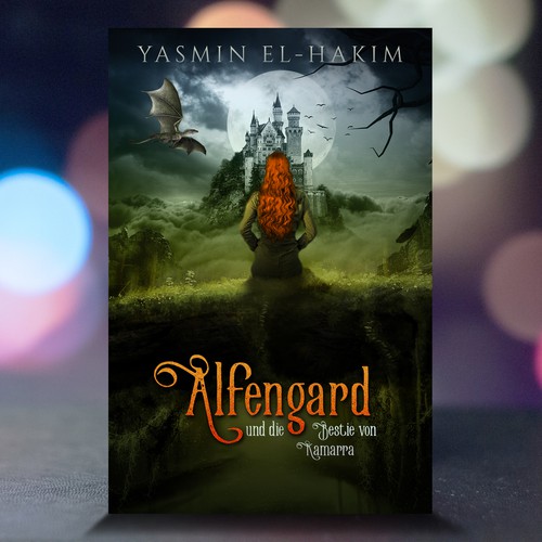 Book cover design for a fantasy/mystery