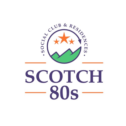 Bold logo for a high-end Social Club